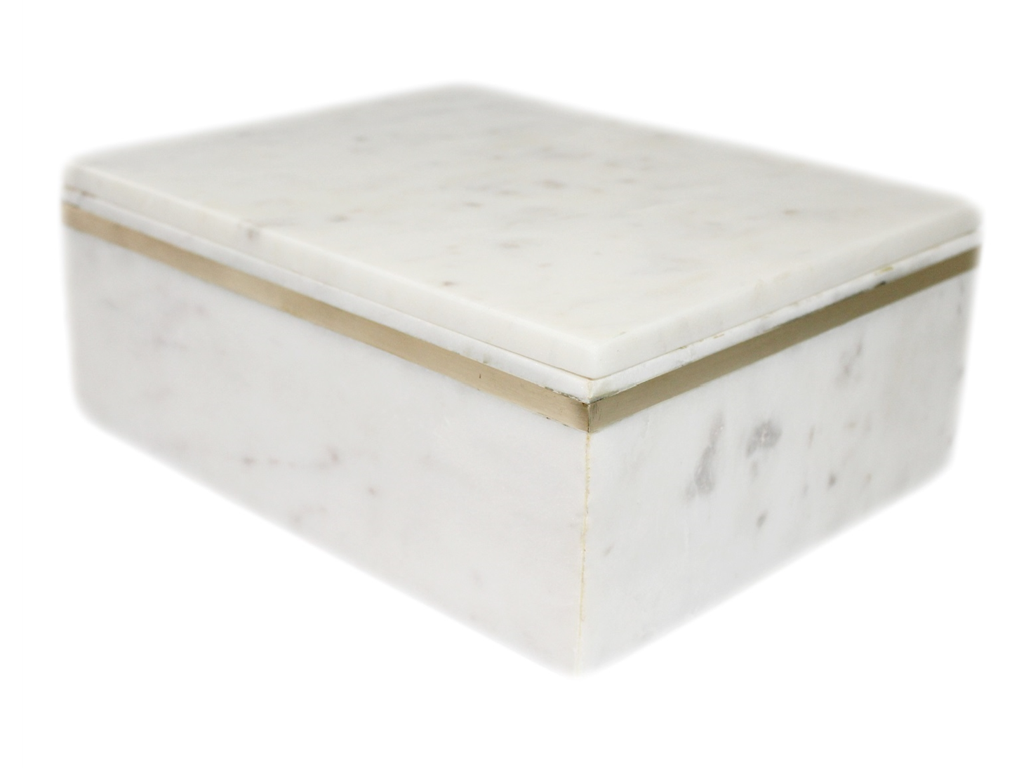 Large Marble Box with Flower