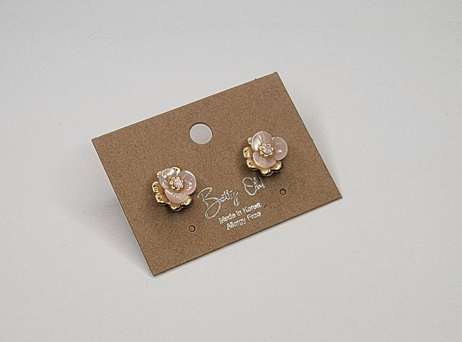 Sea Shell Flower Earrings