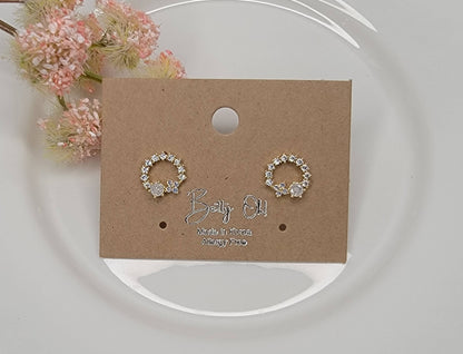 Circle Post Earring