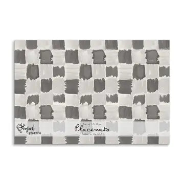 Checkerboard Paper Placemats, Sets of 24