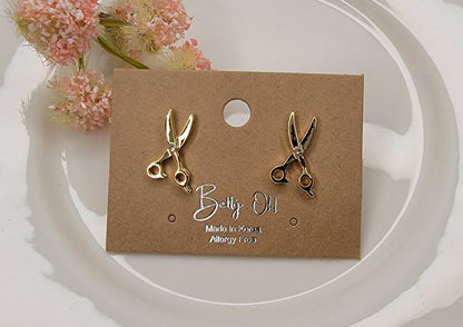 Scissor Post Earrings