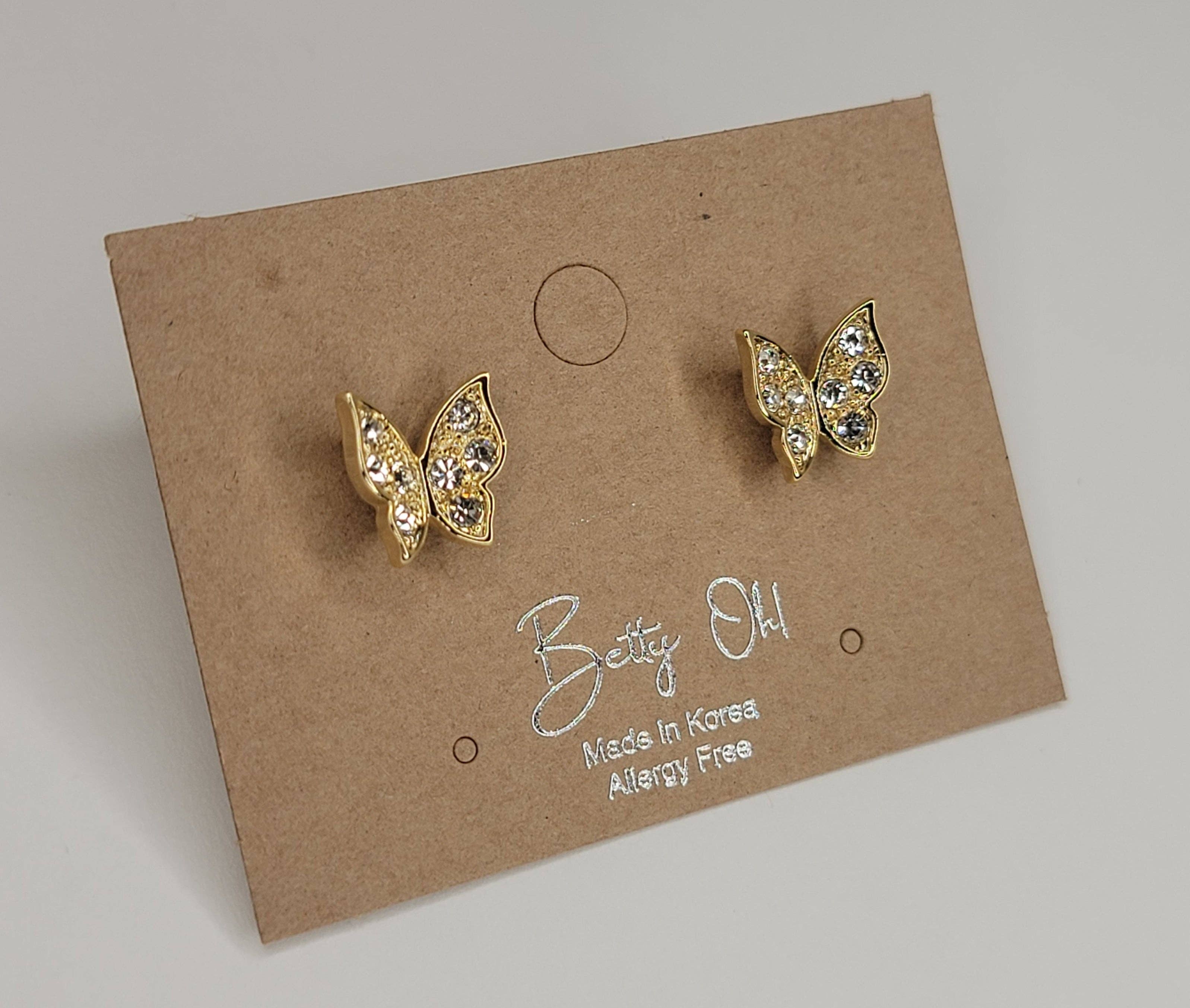 Butterfly Post Earring