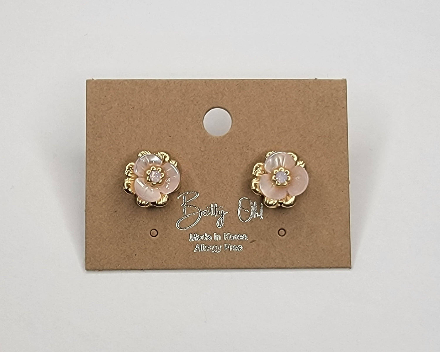 Sea Shell Flower Earrings