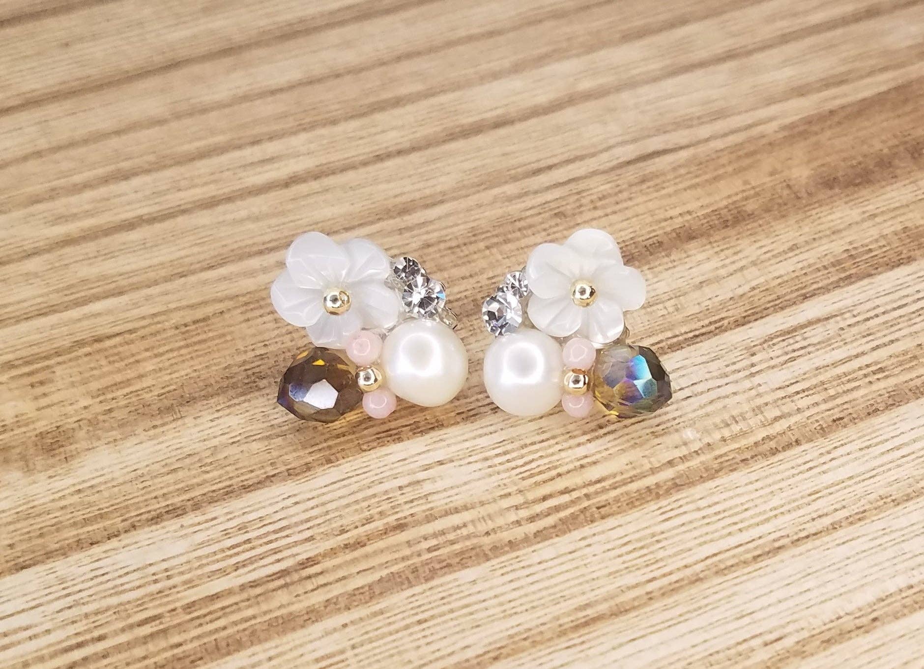 Handmade Mini Sea Shell Earrings