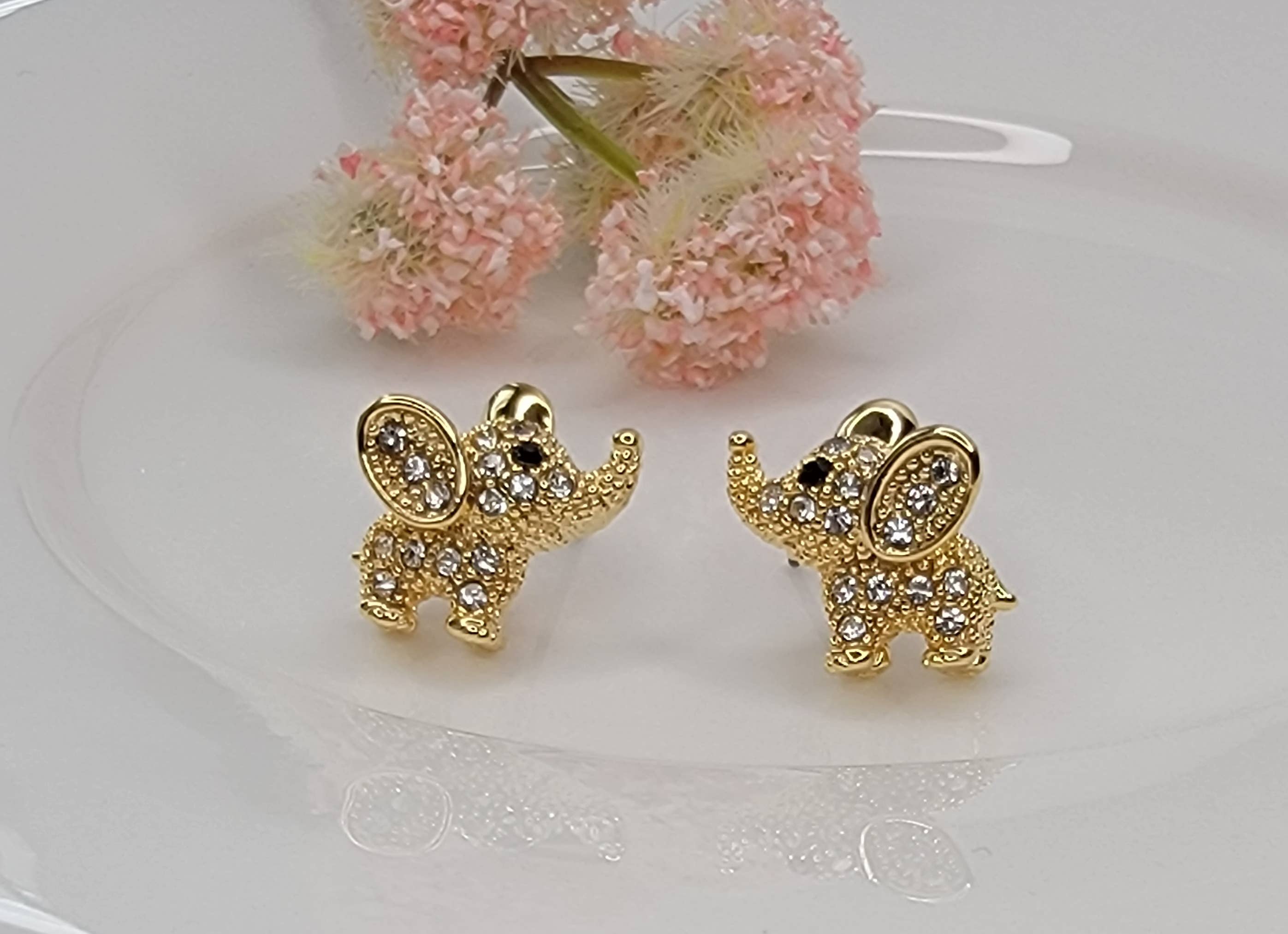 Elephant Post Earring