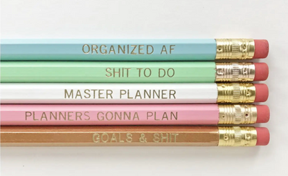 Charming &amp; Cheeky Pencil Set