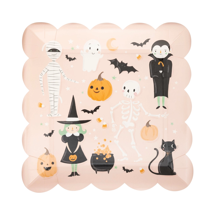 Halloween Character Plates