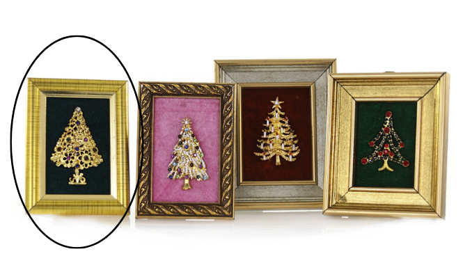 Framed Jewelry Trees, 4 Styles