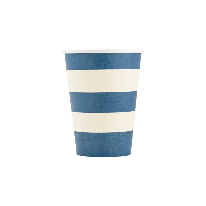 Hampton Striped Paper Cups