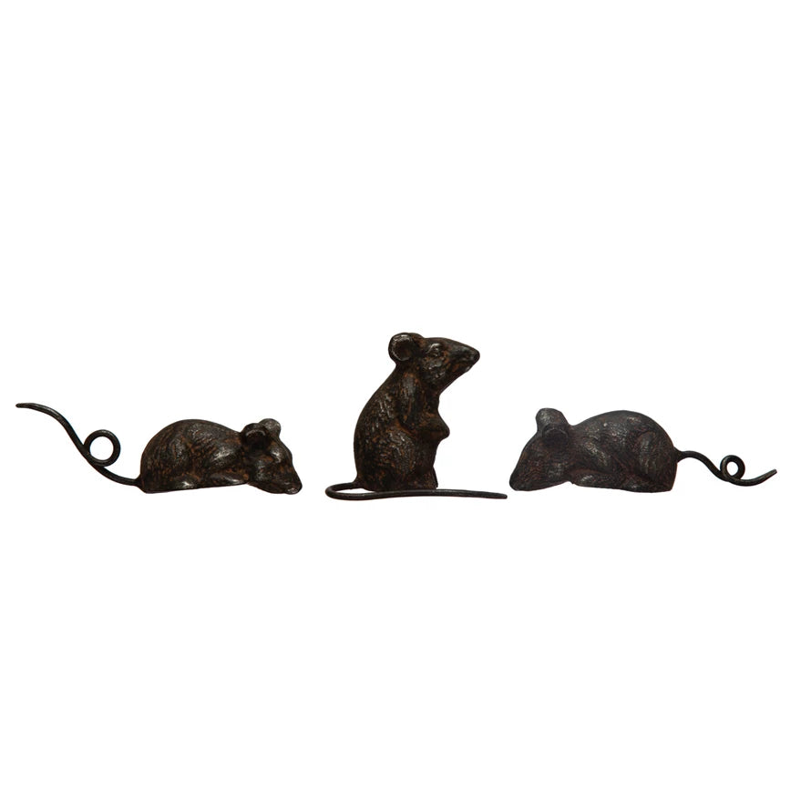 Metal Mice, Set of 3