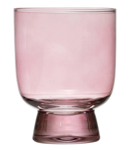 Colored Drinking Glass