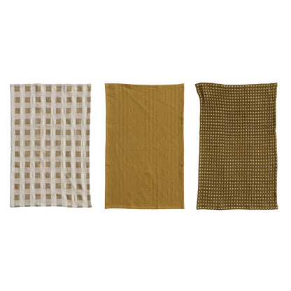 Woven Cotton Tea Towels