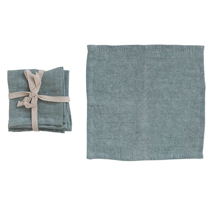 Stonewashed Linen Napkins