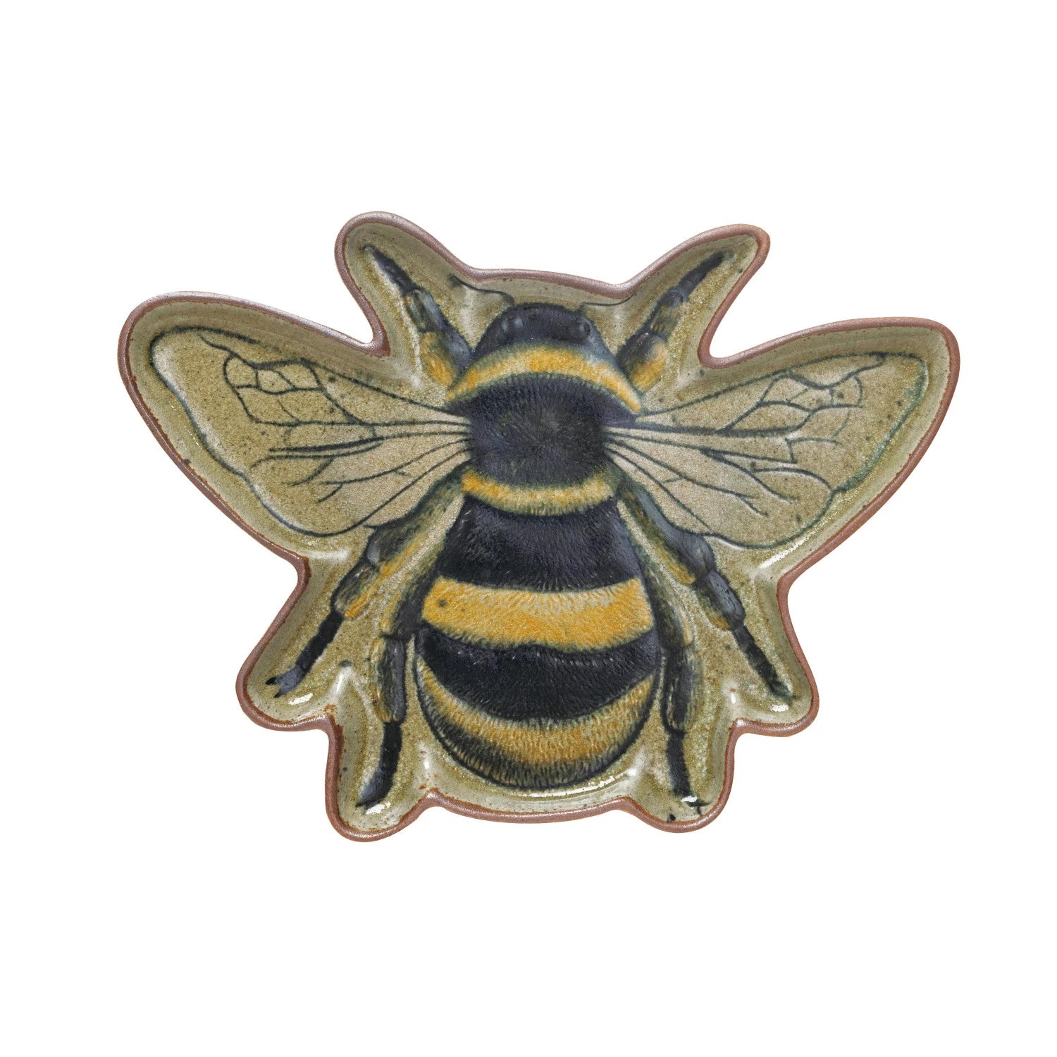 Stoneware Bee Plate