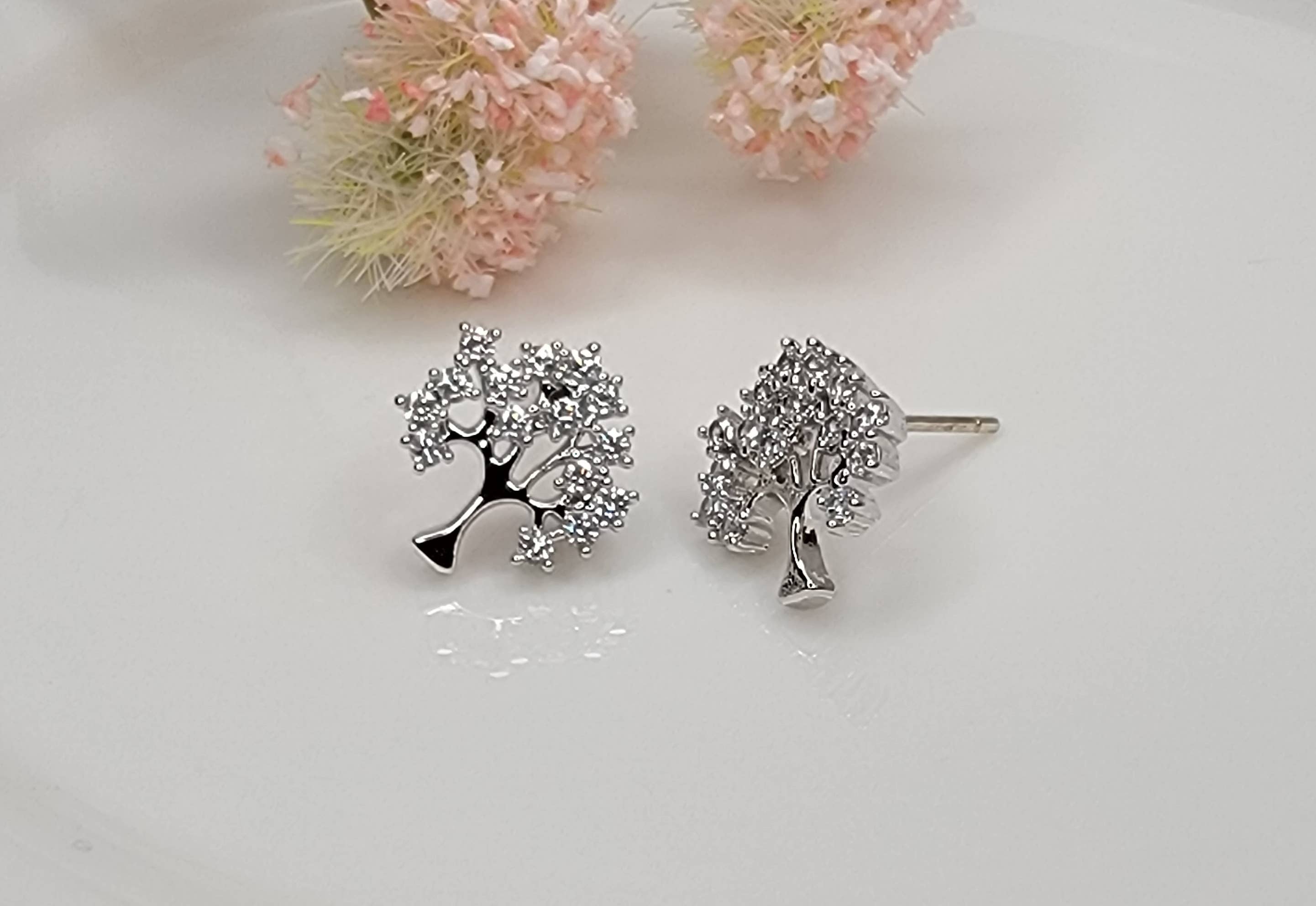 Tree Post Earrings