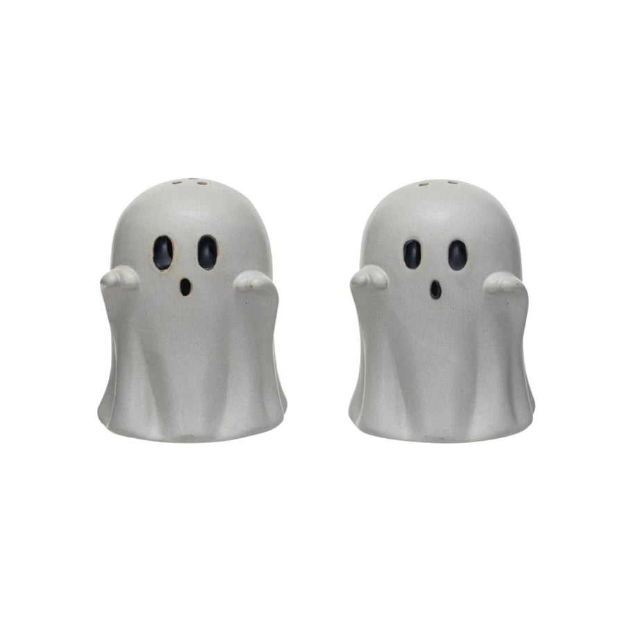 Ghost Shaped Salt &amp; Pepper Shakers