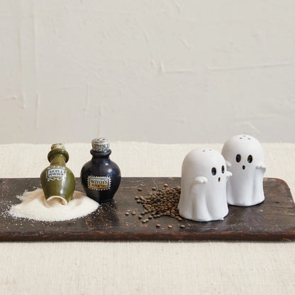 Ghost Shaped Salt &amp; Pepper Shakers