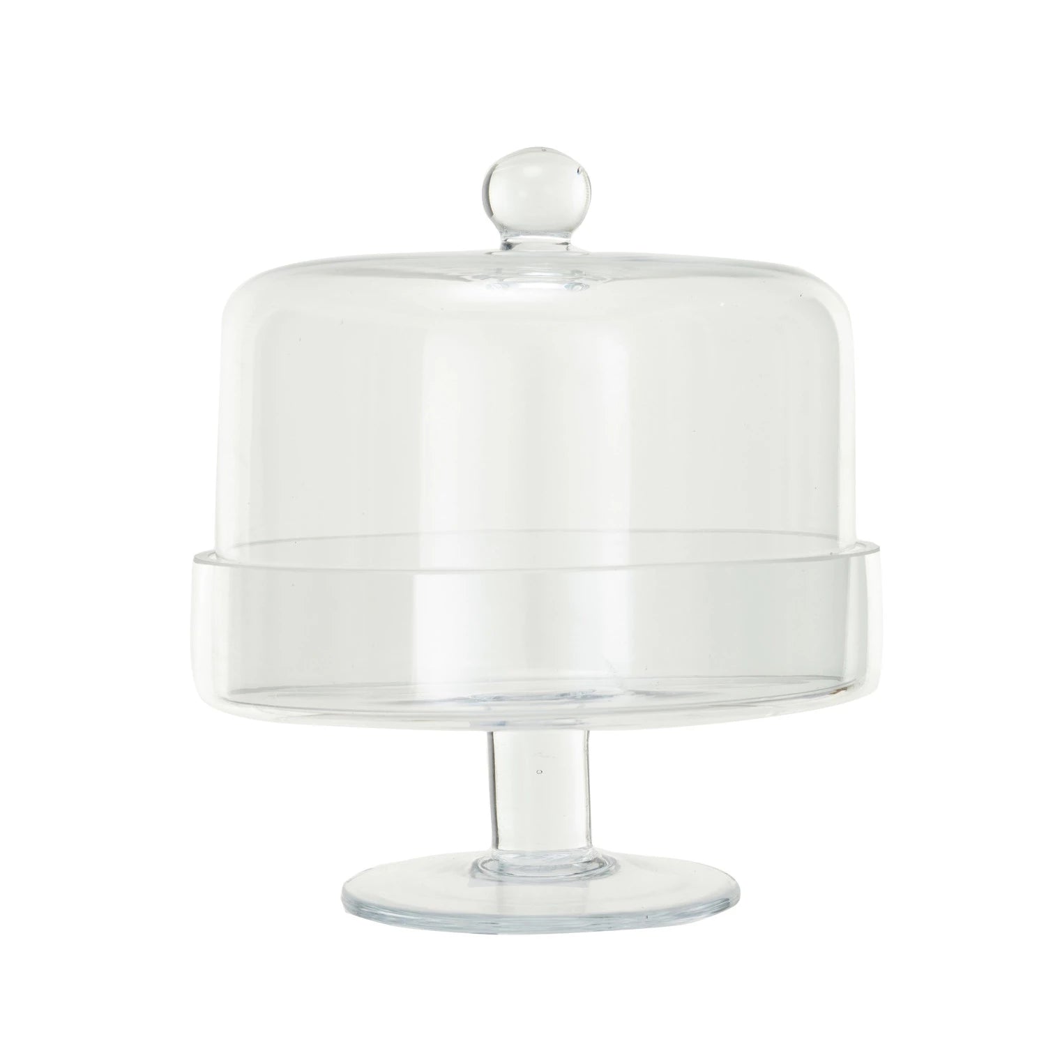 Glass Pedestal w/ Cloche