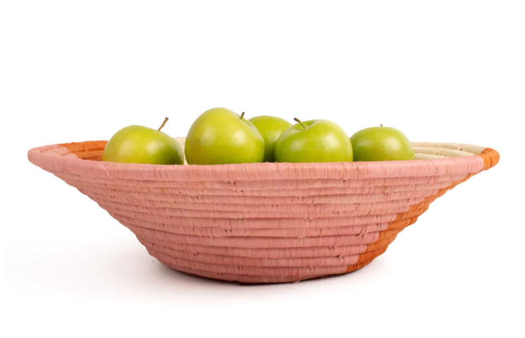 Bloom Woven Bowl- 14&quot; Nectar